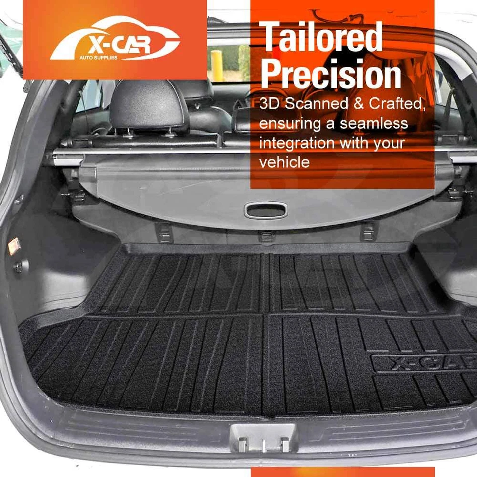 Boot Liner for Hyundai ix35 2010-2015 Heavy Duty Cargo Trunk Mat 3D All-Weather - image 2 of 4