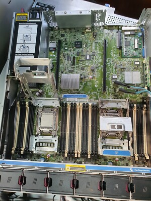 HP ProLiant DL380P G8 Sockel LGA2011 Serverplatine 732143-001 mit 2 XEON E5 2609