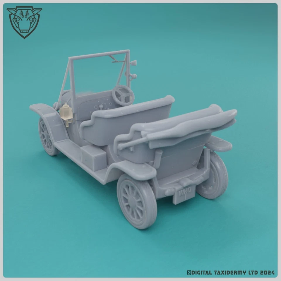 Dr-Who - Bessie, The Whomobile Third Doctors Car model kit 1/12,1/21, 28mm scale - Image 4 of 4