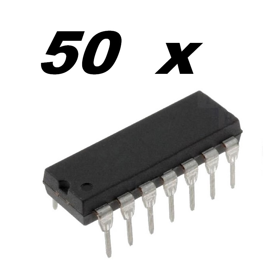 Driver LED SN75491N à courant constant quadruple circuit DIP14 Texas Instruments