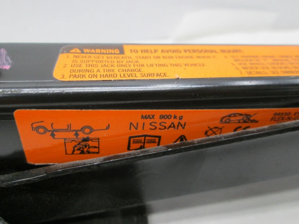 Nissan Sentra 2007-2012 tijera de emergencia neumático gato herramientas OEM Foto 2 de 4