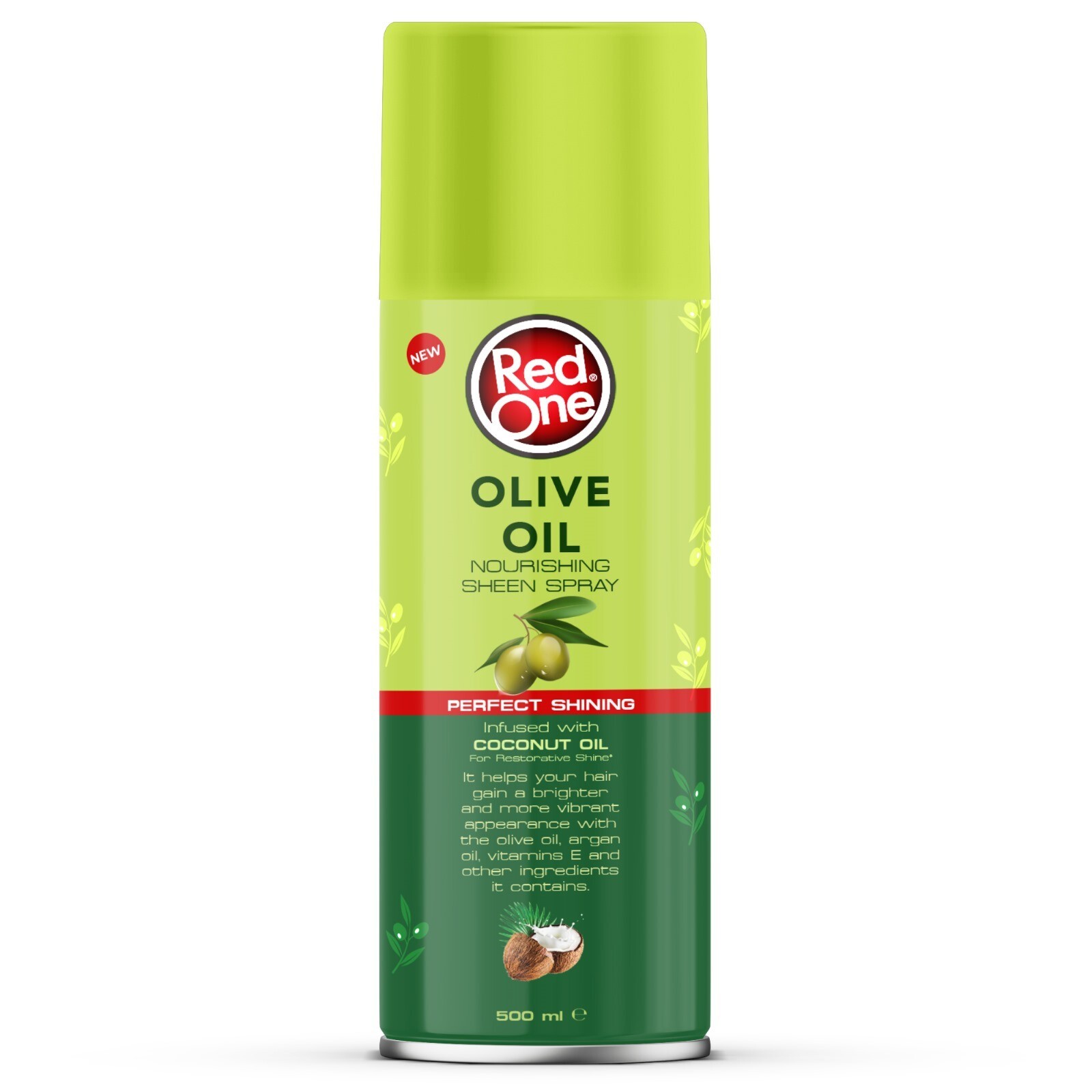 RedOne Olive Oil Nourishing Sheen Spray 500ml - Image 4