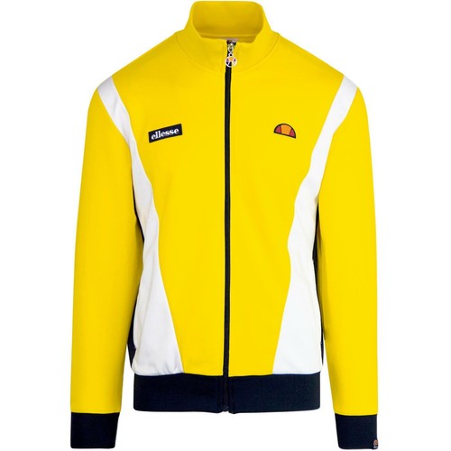 Nuovo TAGLIA XS x-Small ellesse Vilas Rétro 80's Giallo con Zip Tuta Giacca  | eBay