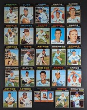 1971 Topps Baseball Set Break 25 Cards