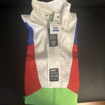 PUMA Men's Tailored For Sport OG Track Jacket XL 90 s Retro Style Multicolor $85