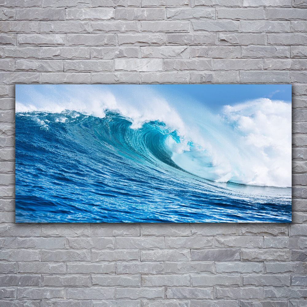 Tableau en verre acrylique moderne 120x60 pour transformer votre salon en havre de paix