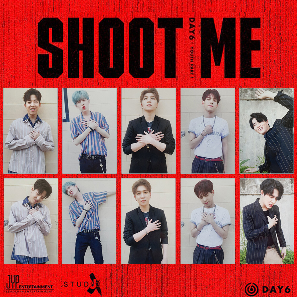 DAY6 Official Photocard Romance Edition 3rd Mini Album Shoot Me 