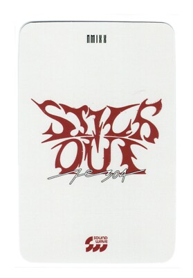 NMIXX Jiwoo Photocard | Soundwave POB Fe3O4: STICK OUT Nemo Ver