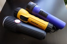 3pcs Vintage RAYOVAC 2 D cell Battery Flashlights
