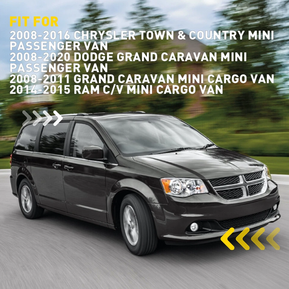 Espejo bandera moldeada pasajero derecho para Chrysler Town & Country EXV 2008-2016 Foto 2 de 4