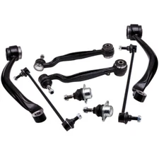 8x Front Control Arm Ball Joints Sway Bar Kit for Land Rover Range Rover 03-11