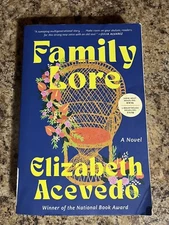 Elizabeth Acevedo Family Lore ARC Advance Reader Copy Proof Galley
