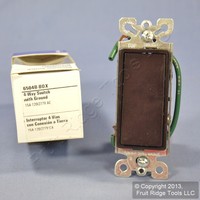 Eagle Commercial Grade Brown 4-way Decorator Rocker Wall Light Switch 15a 6504b Eagle Commercial Grade Brown 4-way Decorator Rocker Wall Light Switch 15a 6504b