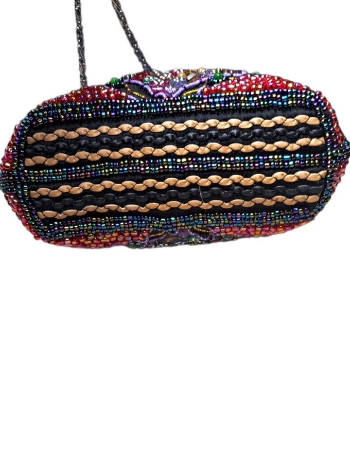 Cartera de noche para mujer con diseño de corazón con cuentas y joyas fantásticas ~ Regalo de San Valentín Foto 4 de 4