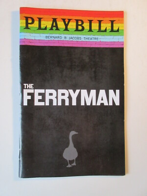 THE FERRYMAN PLAYBILL NY New York BROADWAY BERNARD B. JACOBS Theater