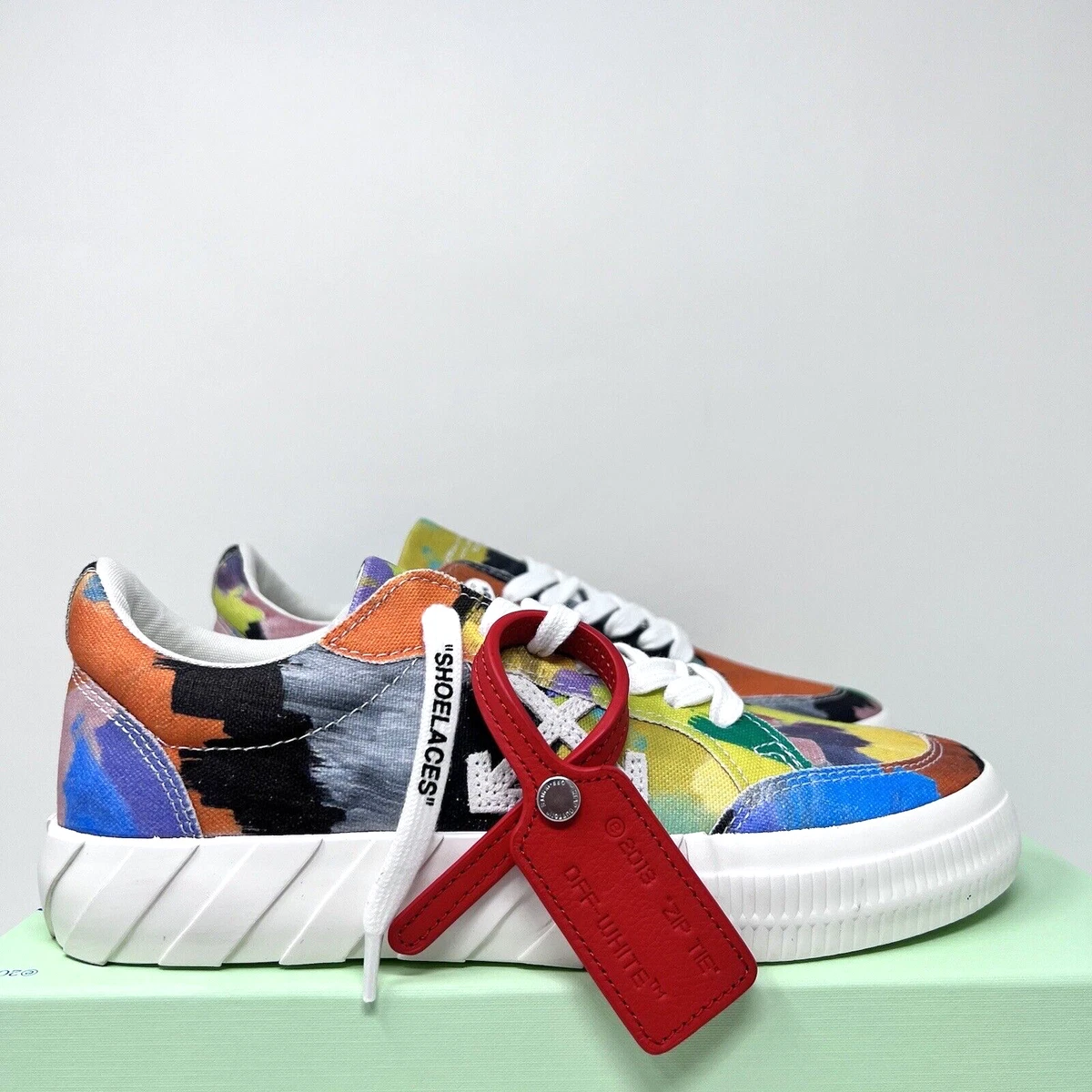 Off white multicolor clearance shoes