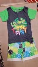 TMNT green/black 2pc child's set / NEW