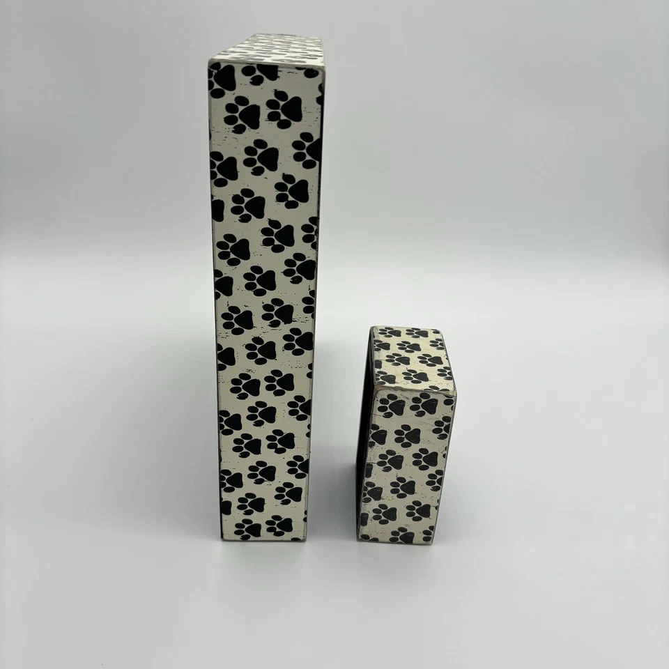 Marco de fotos de rescate de perros y gatos primitivos de Kathy decoración de mascotas de rescate de madera Foto 2 de 4