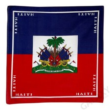 Haiti Bandana / Haiti Flag Bandanna