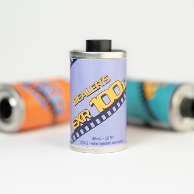 Dealer's EXR 100T, RESPOOLED Kodak Vision, 35mm Analog Film, Motion Picture, 3,2