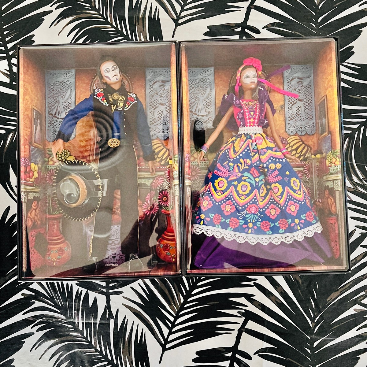 Barbie Dia De Los Muertos 2022 Day of The Dead Doll Free Shipping