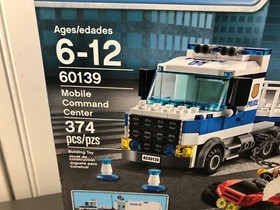 Lego City Police Mobile Command Center #60139 100% Complete SEALED