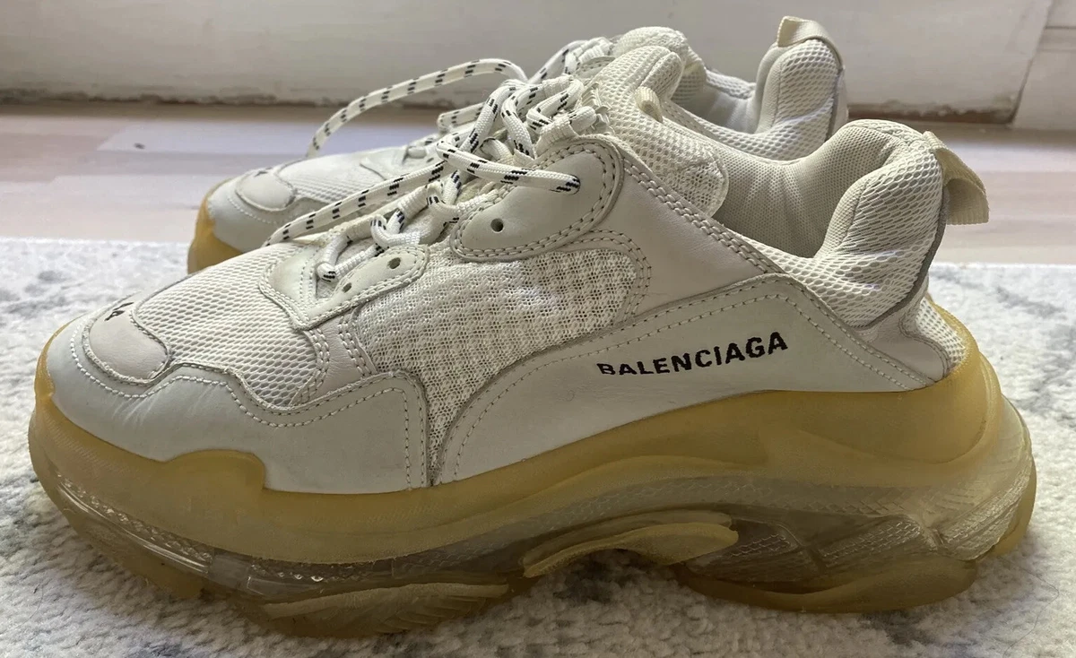 tan balenciaga shoes