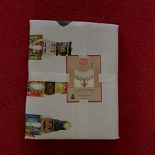 NEW Nutcracker Christmas Tablecloth 70 x 84 Laural Home