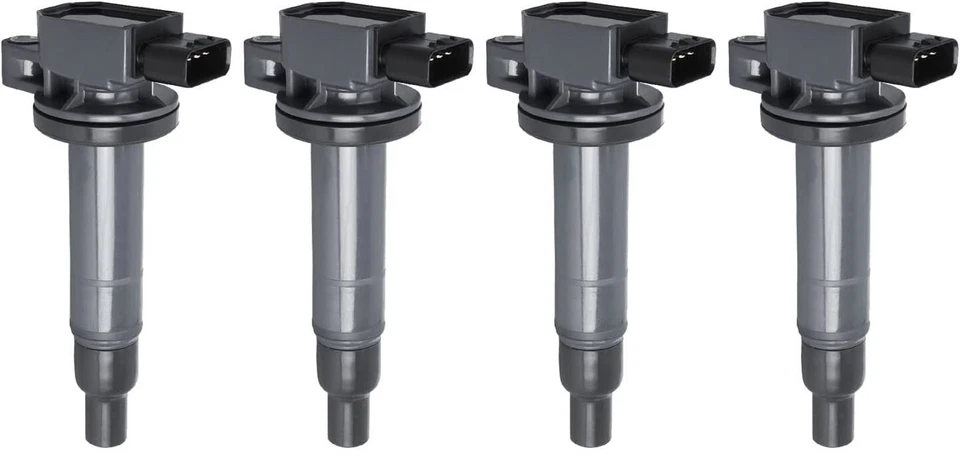 4x bujías de iridio NGK y 4x bobina de encendido para Toyota Echo Prius Yaris L4 1,5 L Foto 2 de 4