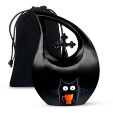 Cat Funeral Large Mother Ashes Burial Urns Human Ashes Adult Female 10 Inch