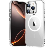 Temdan for iPhone 16 Pro Max Case Clear, Compatible with Magsafe Anti-Yellow