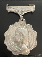 Antique 1909 HNS The W.J. Feeley Silver Pendant 