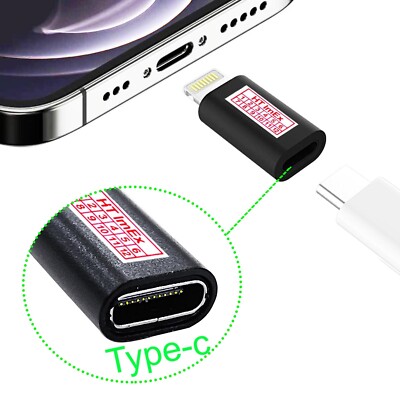 USB C auf IOS Adapter Typ C zu 8-Pin iPhone iPad Laden Konverter