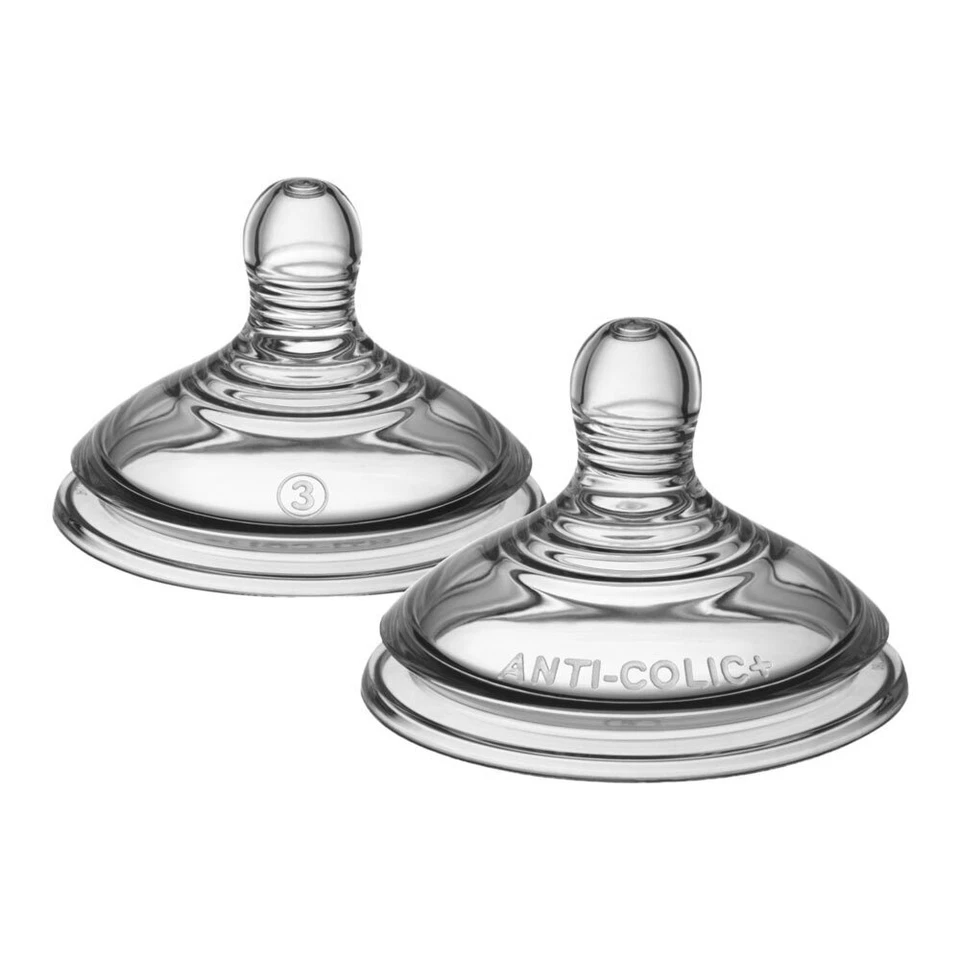 6pc Tommee Tippee Closer To Nature Advanced Anti-Colic Fast Flow Teats 6M+ - image 3 of 4