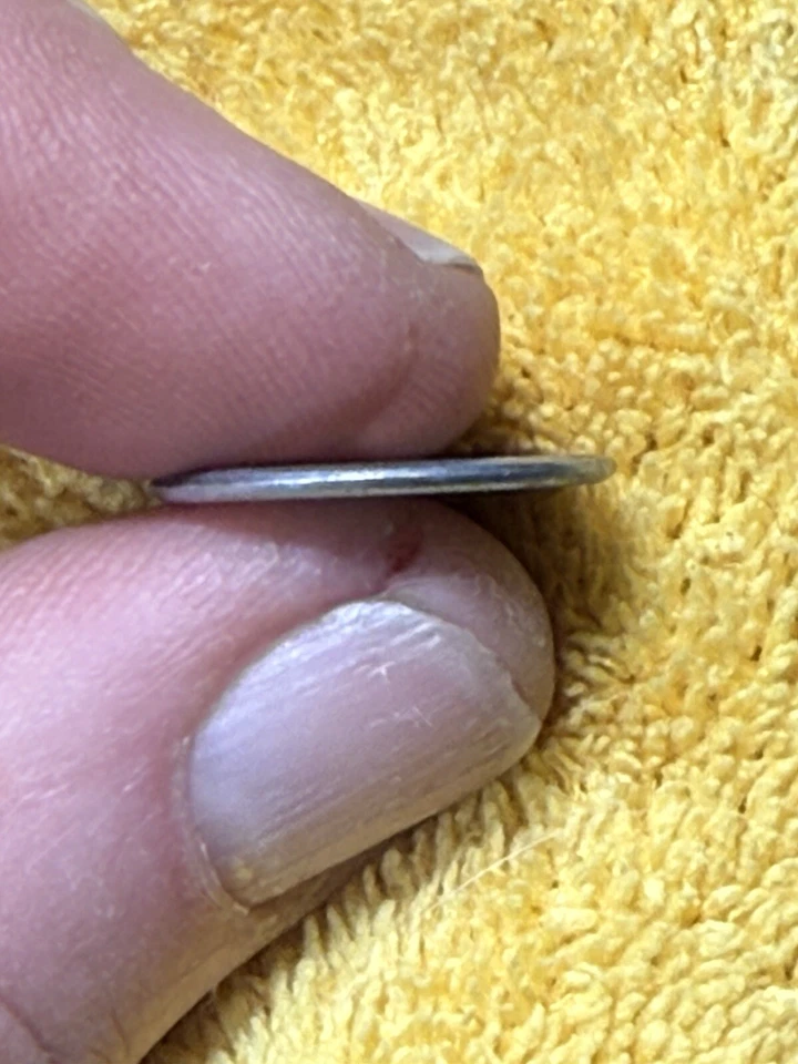 2018 Rare Dye Error Penny No Mint Mark Penny On A Dime Planchet - Image 3 of 3