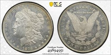 1878-P $ MORGAN DOLLAR PCGS UNCIRCULATED DETAIL VAM 43 Doubled Legs "HOT 50"