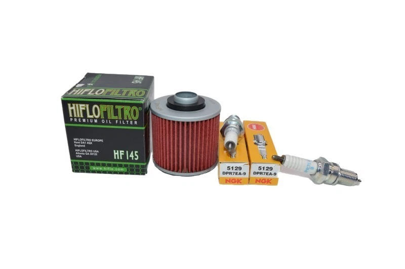 Yamaha V Star 650 Tune Up Kit NGK Spark Plugs and Oil Filter eBay