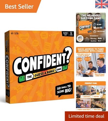ZUVERSICHTLICH? Ultimate Trivia Brettspiel für Familien & Freunde - ab 10+