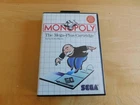 Sega Monopoly The Mega-Plus Cartridge Free Shipping