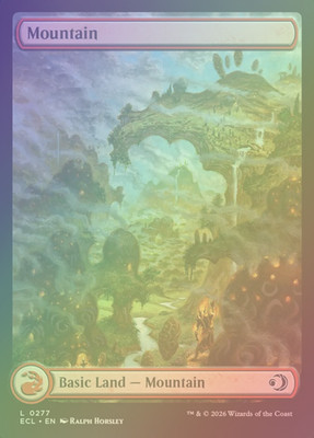 [MTG] Lorwyn Eclipsed Basic Lands (Reg | Foil) (Basic | Full Art) (ECL) NM
