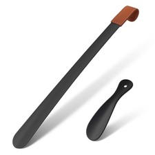 Metal Shoe Horn Long Handle, Shoehorns for Seniors, Men, Women  Kids S,L