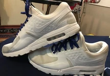 Nike Air Max Zero sz9 Sneakers Essential White Wolf Grey Athletic Shoes H2F