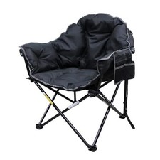  Sports Elite Club Chair with Cloud Comfort – Plush Oversized Folding Chair 