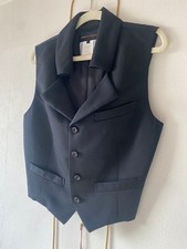 COMME des GAR ONS Black Vest S