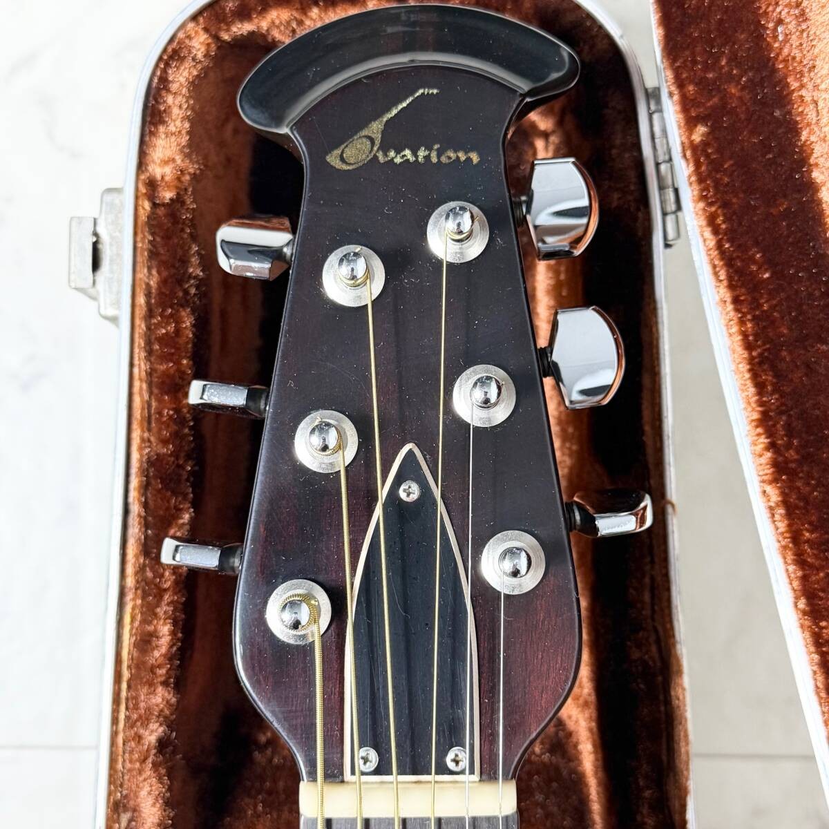 Usa Ovation 1111-6 Acoustic Guitar 1975 With Hard Case | eBay