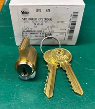 Yale Original TA Keyway KIK Cylinder 1801 626 KR 5300 & 5400 Series - Locksmith