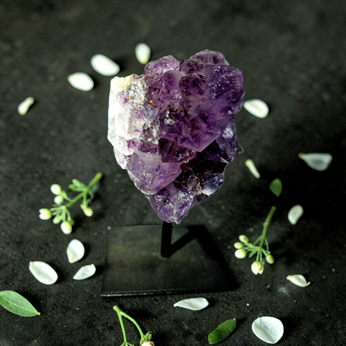 Amethyst Stufe Quarz Heilsteine  Kristall Deko Unikat Esoterik  A Qualität 3
