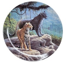 Edwin M Knowles The Jaguar Plate Lee Cable Great Cats 1989 OS Multi COA 8.5