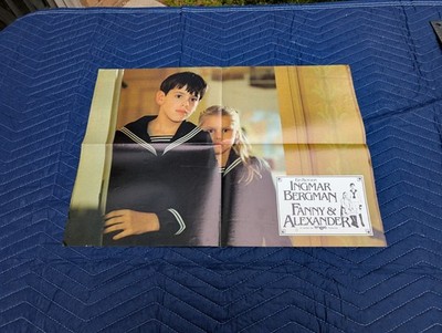 INGMAR BERGMAN'S FANNY AND ALEXANDER (1982) VINTAGE mini POSTER