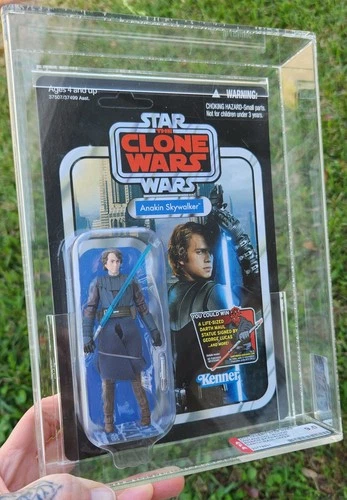 AFA 9.0 2012 Hasbro Star Clone Wars Vintage Collection ANAKIN SKYWALKER Figure